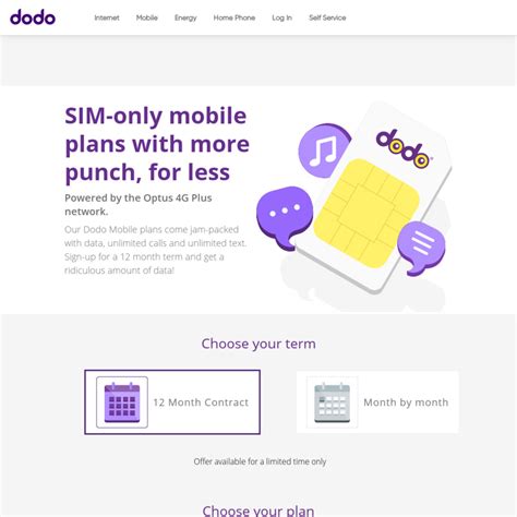 dodo sim only plans|SIM Only Deals .